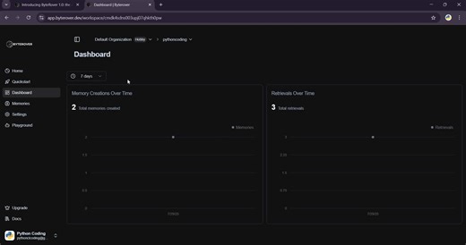 Your AI IDEs forget everything your team teaches them. Best practices? Lost. Bug fixes? Repeated. Context? Gone with each session. Meet https://byterover.dev — the memory layer that helps your entire team code smarter, together. | Python Coding