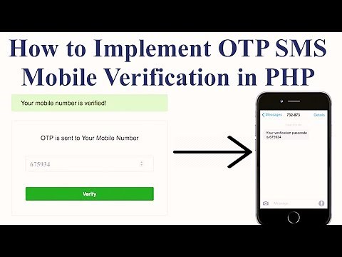 How to Implement OTP SMS Mobile Verification in PHP with TextLocal | Paytm Example 🔥🔥