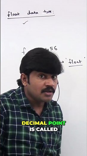 Float Datatype in Python: Explained! #shorts