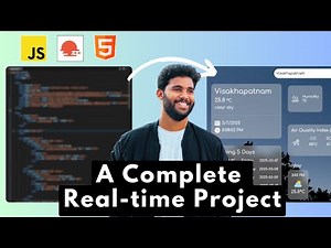 🔥 Build a LIVE Weather App with JavaScript & OpenWeather API | Resume-Worthy Project 🚀 | In Telugu