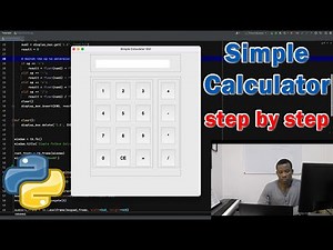 Simple GUI Calculator in Python With Tkinter - Step by Step Tutorial