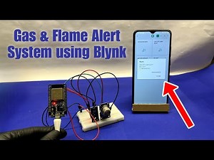 Smart Gas & Flame Alert System using Blynk | Real-Time Safety Alerts📱🔥