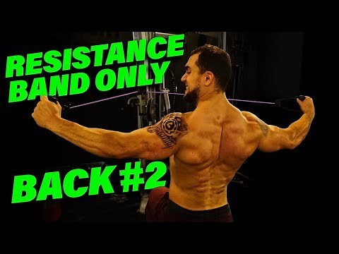 Intense 5 Minute Resistance Band Back Workout #2