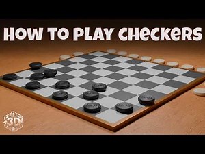 How To Play Checkers Like a Pro | Step-by-Step 3D Animated Guide
