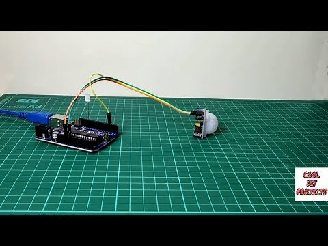 PIR SENSOR USING ARDUINO