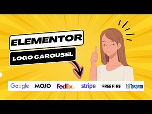 How to add an infinite auto scrolling client logo loop carousel or slider in Elementor WordPress
