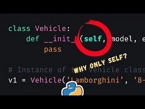 Why self is used in Python classes?