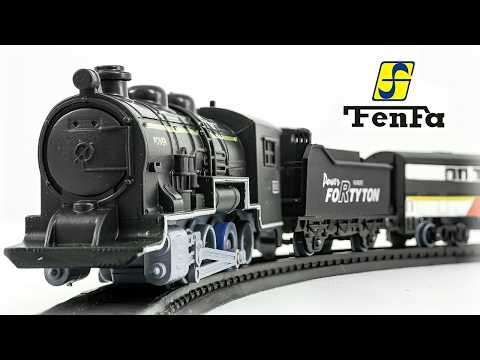 FENFA 1638-3D Passenger Train Set Unboxing