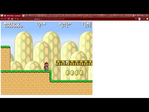 Infinite Super Mario Bros. JavaScript HTML5
