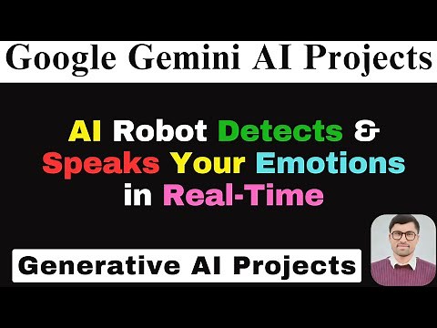 AI Robot Detects & Speaks Your Emotions in Real-Time | Live Emotion Recognition | Generative AI