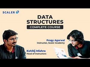 Data Structures Complete Course for Beginners | Arrays, Linked List, Stacks, Queues, Hashing, Heaps