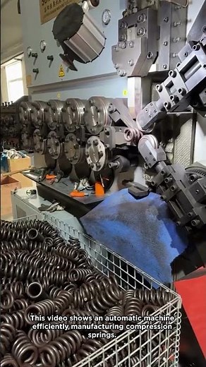 Automatic Spring Manufacturing Process