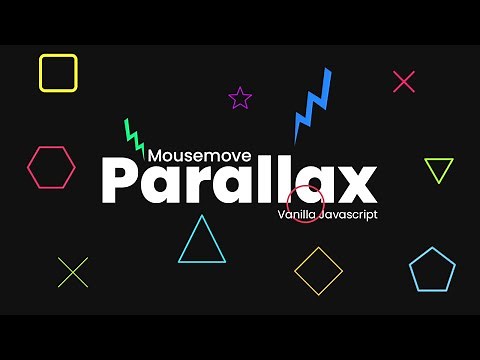 Background Parallax Effect on Mousemove using Vanilla Javascript