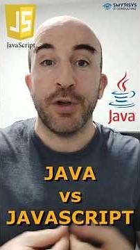 ☕️Java vs. JavaScript: They're Not the Same! 🔍 Discover Their Differences #smythsys #support #shorts