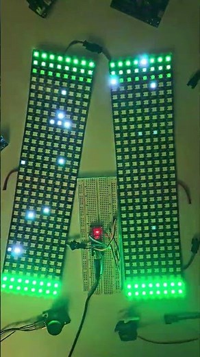 Arduino Rainbow Sparkle Animation #arduino #mechatronics #ledlights