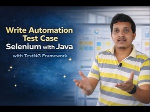 Write Automation Test Cases Using Selenium with Java | TestNG Framework Step-by-Step| Suresh Metta|