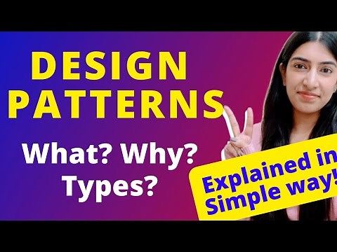 Intro to Design Patterns | What, Why, Types | Explained in very easy way | Get your basics clear! ✌️
