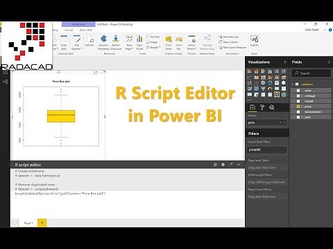 3 Minutes Learning: R Script Editor in Power BI