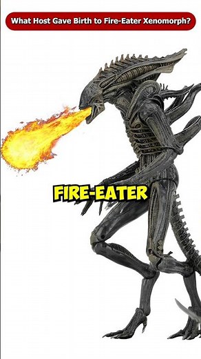 What Host Gave Birth to the Fire-Eater Xenomorph? #Shorts #Viral #facehugger