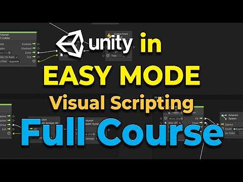 Easy Way to Make Games with Unity Visual Scripting(Bolt) and SPUC(paid package)- Full Course