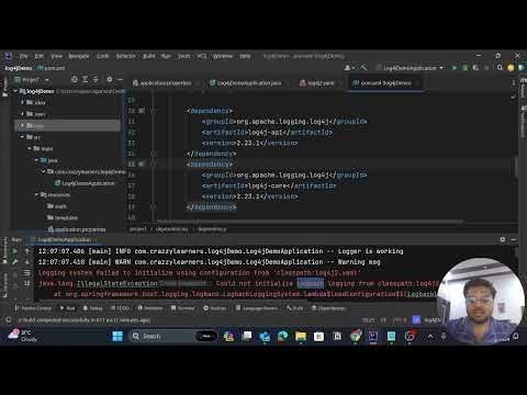 Logging system failed to initialize using configuration from 'classpath:log4j2.yaml' | LOGBACK