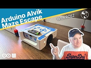 Arduino Alvik Maze Escape, with Micropython and ROS2