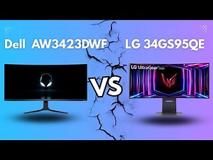 LG 34GS95QE vs Alienware AW3423DWF – The Best Ultrawide OLED for 2025?