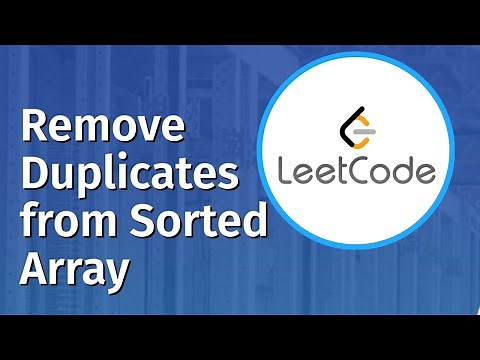 Remove Duplicates from Sorted Array - LeetCode