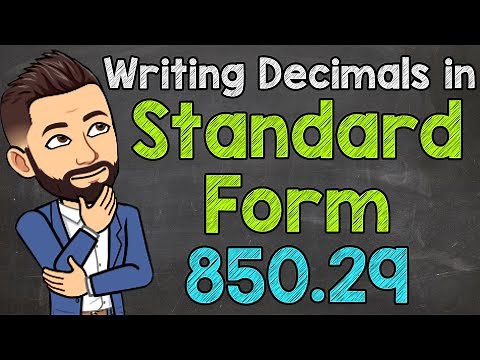 How to Write Decimals in Word Form | Math with Mr. J