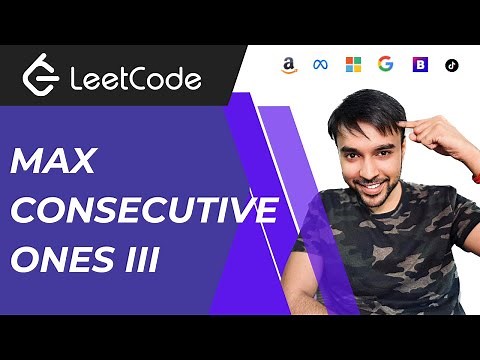 Max Consecutive Ones (LeetCode 1004) | Full Solution w/ animations