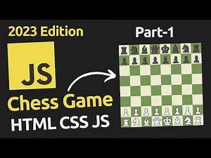 Create Chess with HTML, CSS & Javascript | Part-1 | Javascript Project Tutorial in hindi #javascript