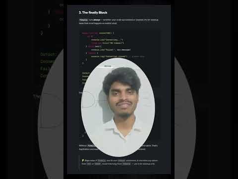 Error Handling in JavaScript || ChaiCode Cohort