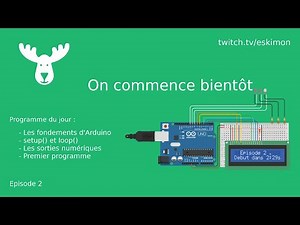 Tuto Live Arduino épisode 2 : Sorties numériques et premiers pas