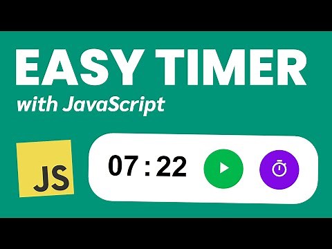 How to Build a Countdown Timer in JavaScript - EASY PROJECT