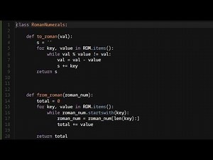 Python - Roman Numerals Helper | Codewars 4KYU