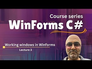 Essential Windows in Visual Studio for WinForms Development | WinForms Tutorial for Beginners