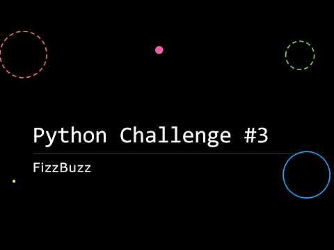 GCSE Python Challenge #3: FizzBuzz
