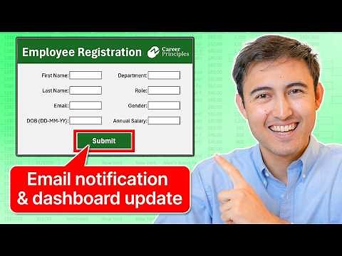 Make an Advanced Data Entry Form in Excel (Fully Automated)