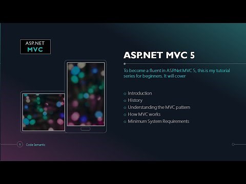 1 Introduction to ASP.Net MVC 5