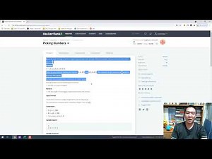 [Giải Bài Tập Luyện Tư Duy Lập Trình - Giải Thuật] - Picking Numbers - Hackerrank
