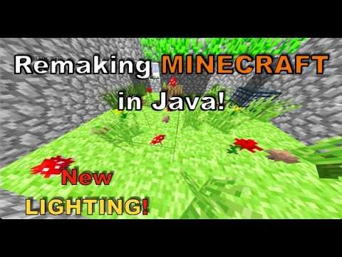 Remaking Minecraft In Java! | Cave Game Lighting! | Devlog 8