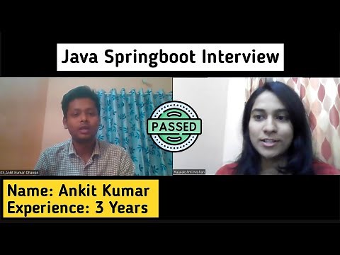 Java Spring Boot 3 Years Experience Interview