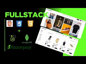 #1 Fullstack Ecommece Website #Using HTML CSS JAVACRIPT || Nodejs || Expressjs || MongoDb