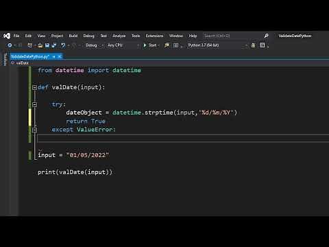 How to Validate a Date Using Python (Simple)