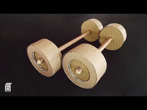 How to Make Wheels with Cardboard