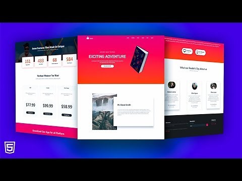 How to Make Complete Responsive Website Using Bootstrap/HTML/CSS