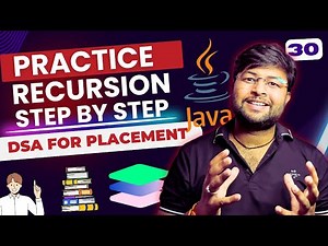 Lets practice recursion together | Practice Recursion | Java DSA Free Series