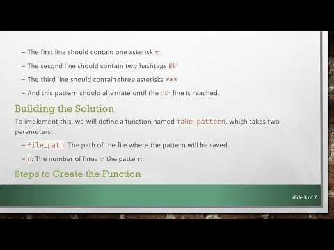 Create a Stunning Pattern in Python: Build with n Lines!