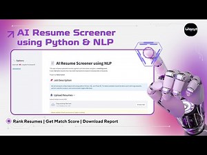 AI Resume Screener Final Year Project | Python NLP Streamlit | Full Code + Report + PPT Included