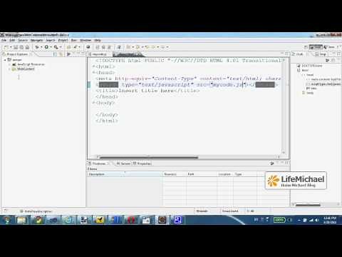 JavaScript Coding using Eclipse IDE